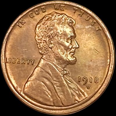 1918-D Lincoln Wheat Cent UNCIRCULATED