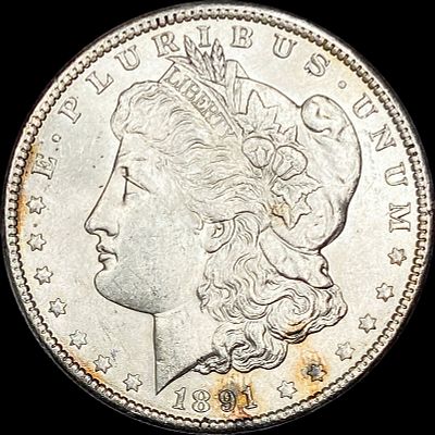 1891 Morgan Silver Dollar UNCIRCULATED
