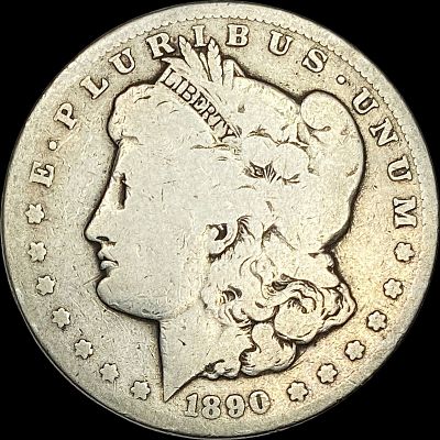 1890-CC Silver Morgan Dollar NICELY CIRCULATED. 1890-CC Silver Morgan Dollar NICELY CIRCULATED
