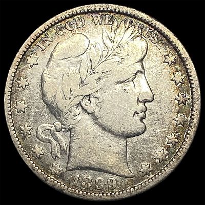 1899-O Silver Half Dollar (Barber) NICELY CIRCULATED