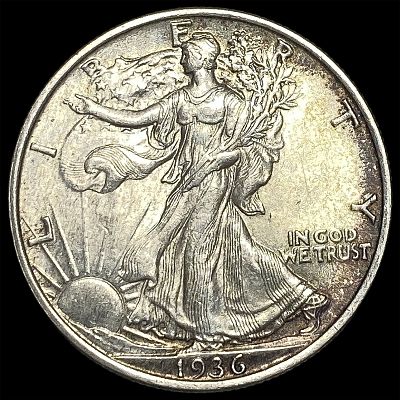 1936 Silver Walking Liberty Half Dollar UNCIRCULATED