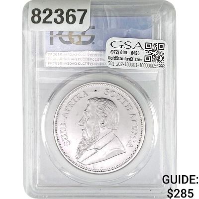 2020 PCGS MS70 South Africa 1 Rand 1oz Silver. 2020 PCGS MS70 South Africa 1 Rand 1oz Silver