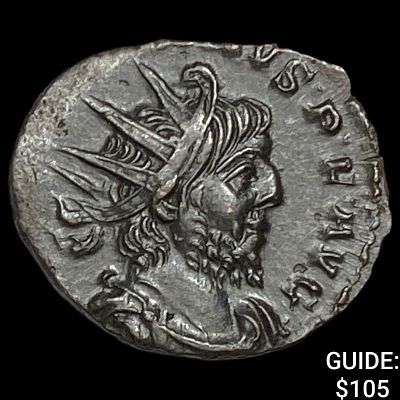 Romano-Gallic Victorinus 269-271 BI Dbl Denarius CHOICE AU