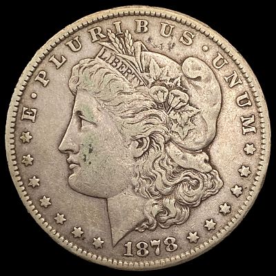 1878-CC Silver Morgan Dollar LIGHTLY CIRCULATED. 1878-CC Silver Morgan Dollar LIGHTLY CIRCULATED