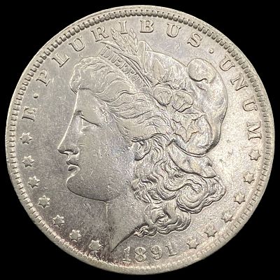 1891-O Silver Morgan Dollar CLOSELY UNCIRCULATED. 1891-O Silver Morgan Dollar CLOSELY UNCIRCULATED