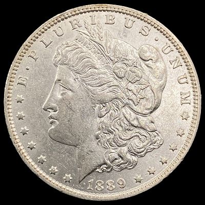 1889-O Silver Morgan Dollar CHOICE AU