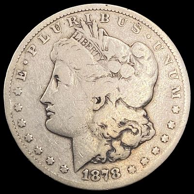 1878-CC Silver Morgan Dollar NICELY CIRCULATED. 1878-CC Silver Morgan Dollar NICELY CIRCULATED