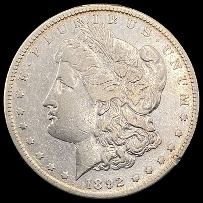 1892-S Silver Morgan Dollar LIGHTLY CIRCULATED. 1892-S Silver Morgan Dollar LIGHTLY CIRCULATED