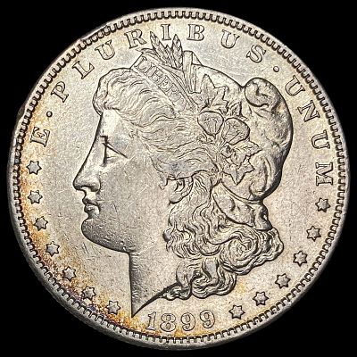 1899-S Silver Morgan Dollar CLOSELY UNCIRCULATED. 1899-S Silver Morgan Dollar CLOSELY UNCIRCULATED