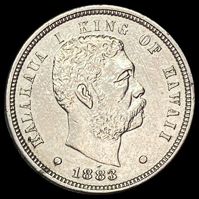 1883 Hawaii Silver One Dime UNCIRCULATED