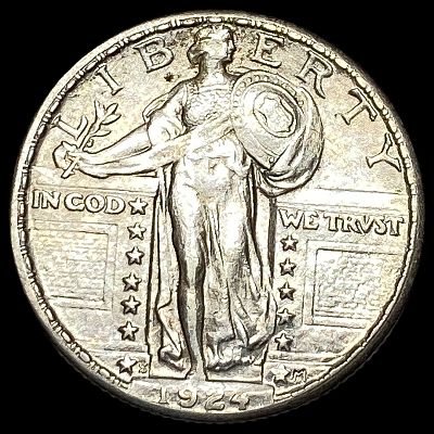 1924-S Standing Liberty Silver Quarter UNCIRCULATED. 1924-S Standing Liberty Silver Quarter 