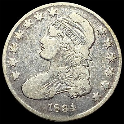 1834 Capped Bust Half Dollar ABOUT UNCIRCULATED