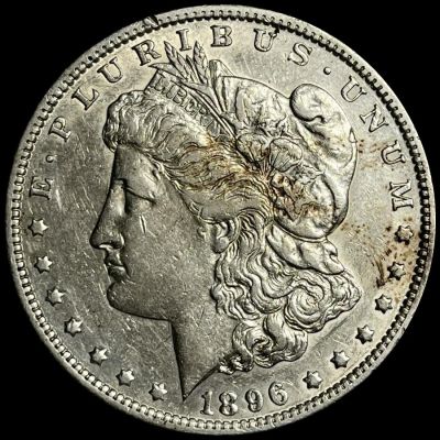 1896-O Morgan Silver Dollar CLOSELY UNCIRCULATED