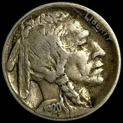 1920-S Buffalo Nickel NEARLY UNCIRCULATED