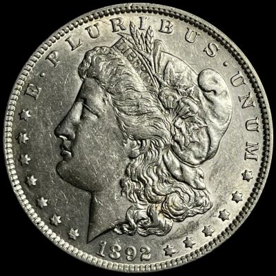 1892 Morgan Silver Dollar UNCIRCULATED