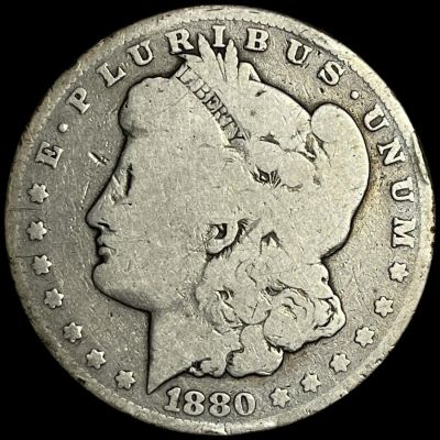 1880-CC Morgan Silver Dollar NICELY CIRCULATED