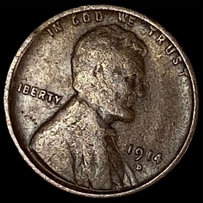 1914-D Lincoln Wheat Cent HIGH GRADE