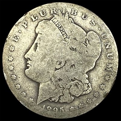 1895-S Silver Morgan Dollar NICELY CIRCULATED