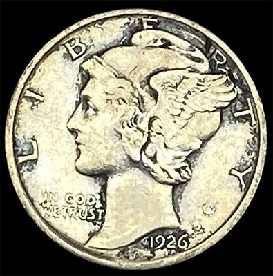 1926-S Silver Mercury Dime HIGH GRADE