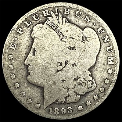1893 Morgan Silver Dollar NICELY CIRCULATED