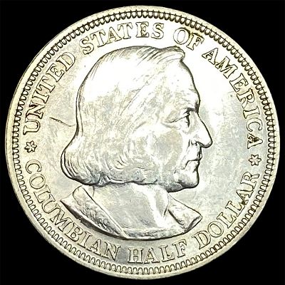 1893 Silver Columbian Expo Half Dollar UNCIRCULATED. 1893 Silver Columbian Expo Half Dollar 