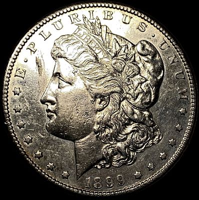 1899-S Silver Morgan Dollar NICELY CIRCULATED