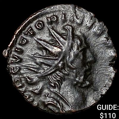 Gallic Empire Victorinus 269-271 AD Bi Antoninianus CHOICE AU