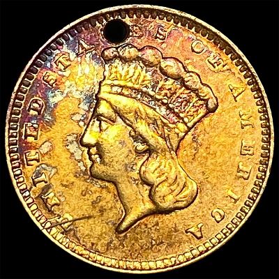 1856 Gold $1 Indian Princess Head HIGH GRADE
