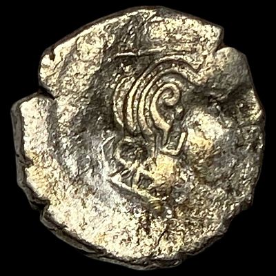 Ancient India Western Satraps Bhartrdaman 278-295 Silver Drachm NEARLY UNCIRCULATED