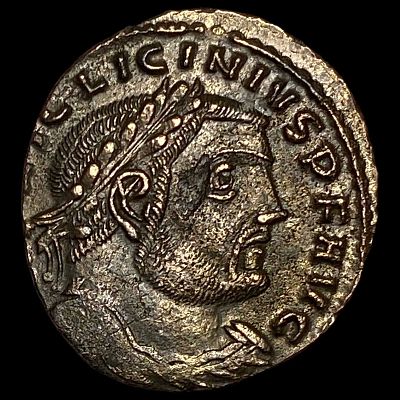 Roman Empire Licinius I 284-305 Bi Nummus UNCIRCULATED