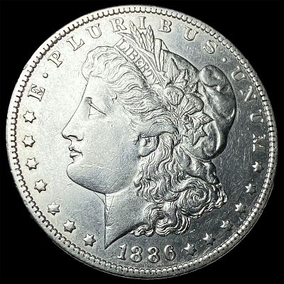 1886-O Silver Morgan Dollar CLOSELY UNCIRCULATED