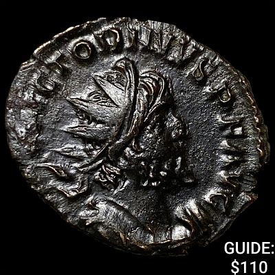 Romano-Gallic Victorinus 269-271 AD Dbl Denarius CHOICE AU