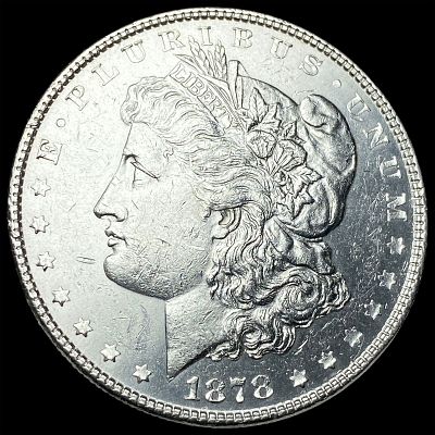 1878 Silver Morgan Dollar CLOSELY UNCIRCULATED
