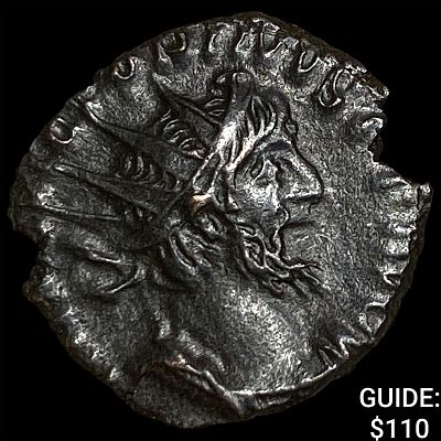 Romano-Gallic Victorinus 269-271 AD Dbl Denarius CHOICE AU