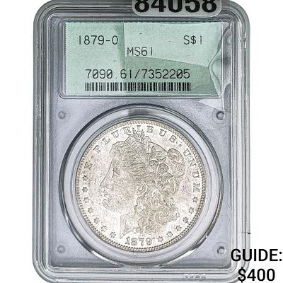 1879-O Morgan Silver Dollar PCGS MS61
