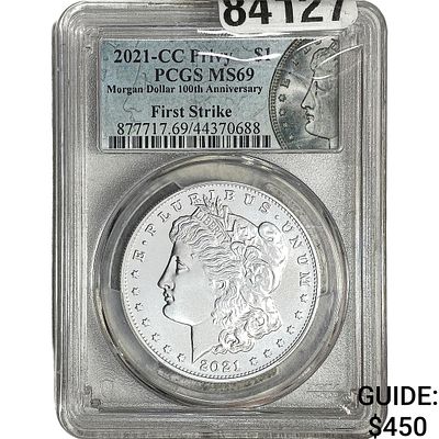 2021-CC Privy Morgan Silver Dollar PCGS MS63