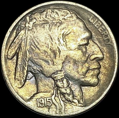1915-D Buffalo Nickel CLOSELY UNCIRCULATED
