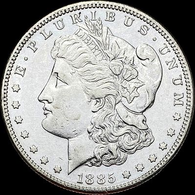 1885-S Silver Morgan Dollar CLOSELY UNCIRCULATED