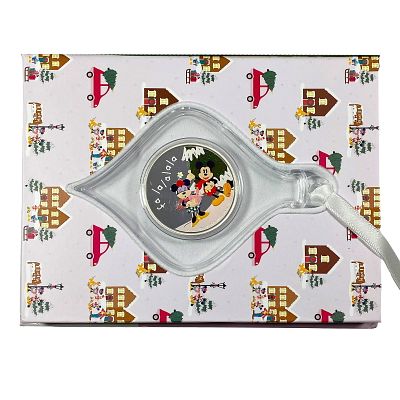 2024 Silver Disney Merry Christmas Coin