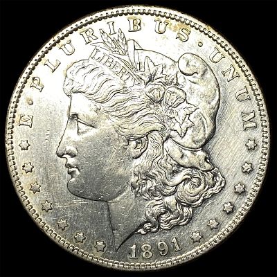 1891-S Silver Morgan Dollar UNCIRCULATED