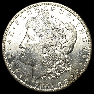 1881-S Morgan Silver Dollar CHOICE BU