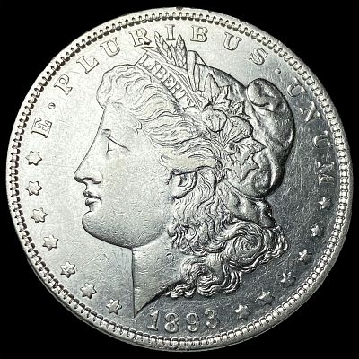1893 Morgan Silver Dollar CLOSELY UNCIRCULATED