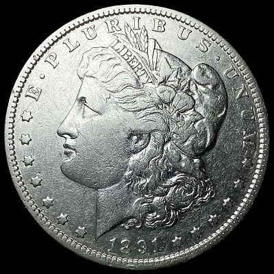 1891-O Silver Morgan Dollar LIGHTLY CIRCULATED