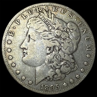 1895-O Silver Morgan Dollar LIGHTLY CIRCULATED