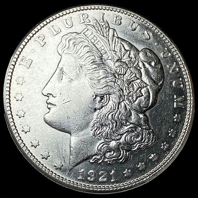 1921-S Silver Morgan Dollar CLOSELY UNCIRCULATED