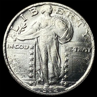 1918-S Silver Standing Liberty Quarter HIGH GRADE