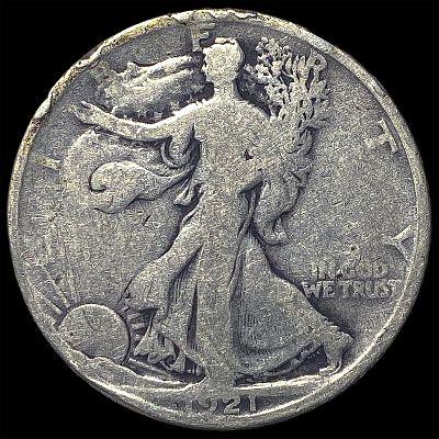 1921-D Silver Walking Liberty Half Dollar HIGH GRADE