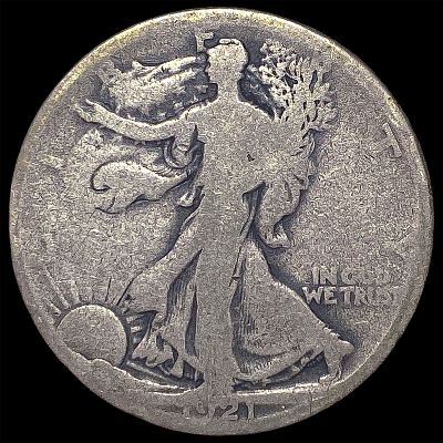 1921 Silver Walking Liberty Half Dollar NICELY CIRCULATED