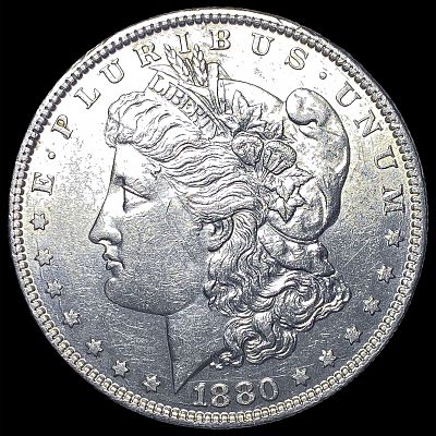 1880-O Micro O Silver Morgan Dollar UNCIRCULATED