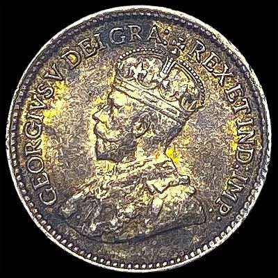 1918 Canada Silver 5 Cents UNCIRCULATED